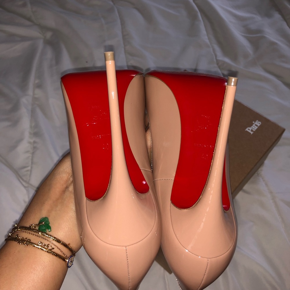 Louboutin So Kate Nude 120 Patent - Picture 4 of 8